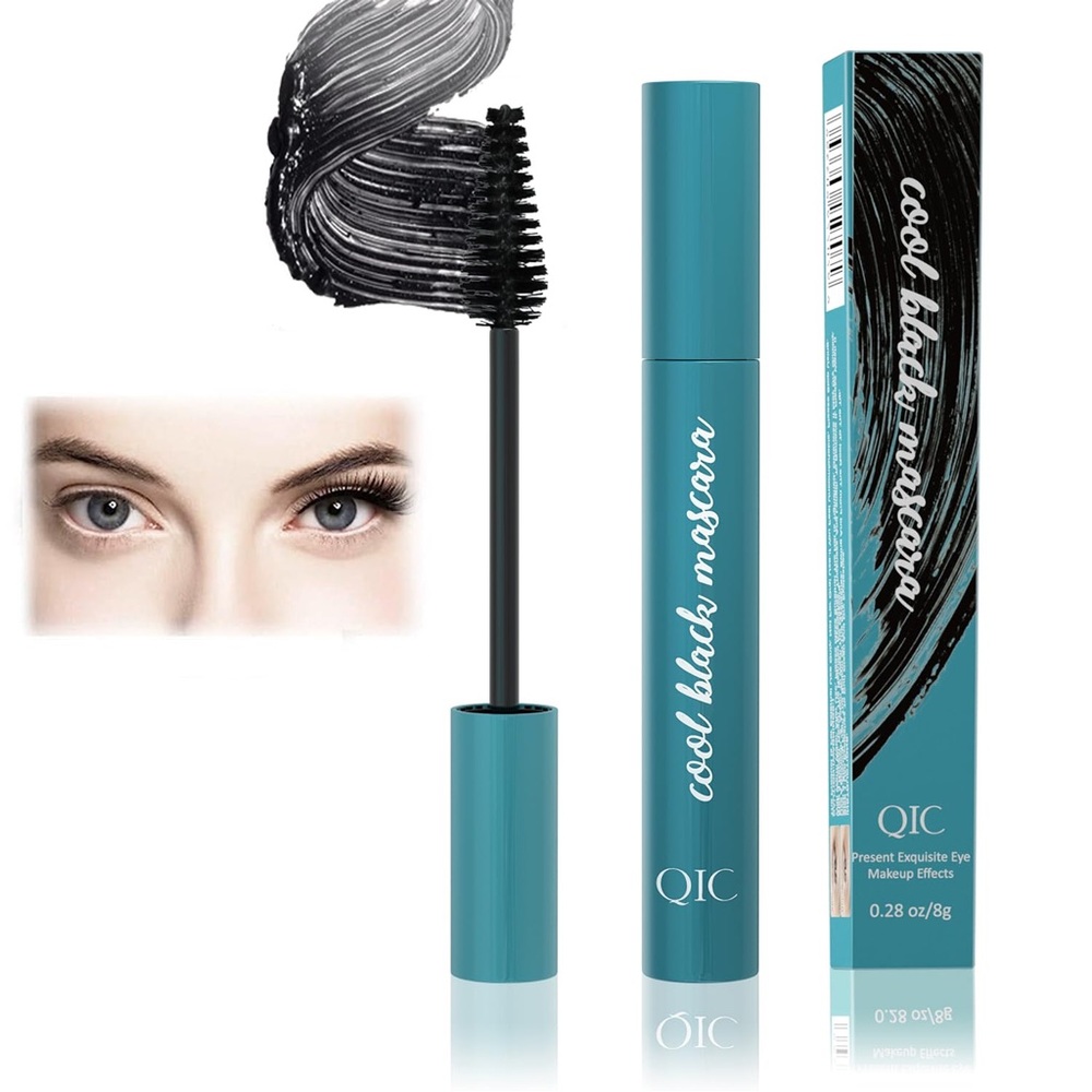 QIC Cool Black Mascara Dramatic Lengthening Formula